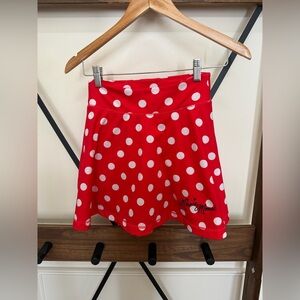 EUC size XS Disney Parks Minnie polka dots Skort WDW 2025